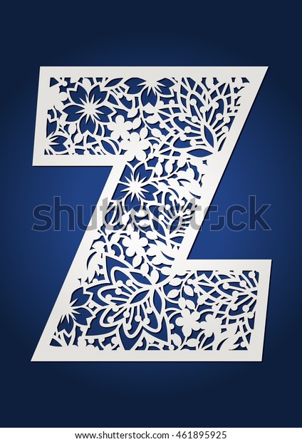 Download Initial Monogram Letter Z May Be Stock Vector (Royalty ...