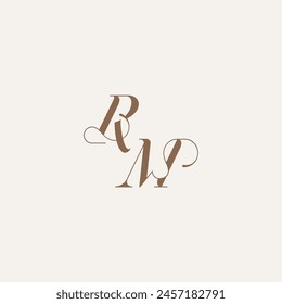 initial monogram logo wedding concept design ideas RM Luxury and Elegant letter