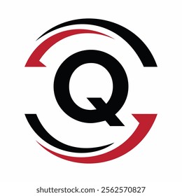 Initial Monogram Q Logo Design. Business And Company Symbol Vector Template