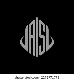 AS initial monogram real estate with building design