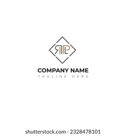 Initial monogram RPL Logo vector perfect for home services, Property, and real estate industry