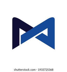 diseño inicial de logotipo MP para empresas