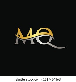 Initial MQ letter Logo Design vector Template. Abstract Letter MQ logo Design
