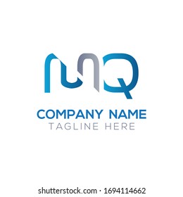 Initial MQ letter Logo Design vector Template. Abstract Letter MQ logo Design