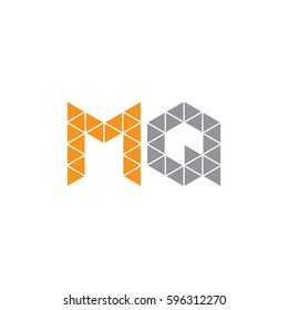 initial MQ logo design