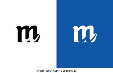 Initial MU letter Logo Design vector Template. Abstract Letter UM logo Design