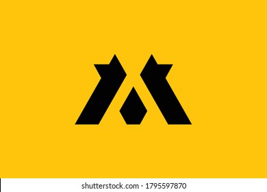 MV inicial VM moderno monograma y elegante diseño de logotipo, logotipo profesional Letras Vector icono en segundo plano. VM MV de carta