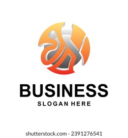 initial N Globe Circle design vector, Usable for Business and Technology Logos. Flat Vector Logo Design Template Element