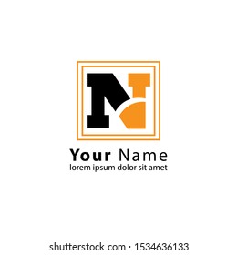 Initial N Letter Logo modern Design Vector Template. Creative Alphabet Letters icon Illustration