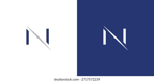 El diseño inicial del logotipo de N es único y moderno