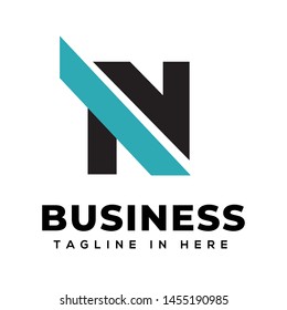 Initial N T Logo design inspiration