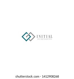Initial Name, Bussines, Invinity, Signs Logo Design Concept