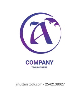 Logotipo De La Hoja De Naturaleza Inicial