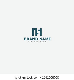 Initial NS Letter Logo Design