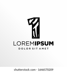 Diseño inicial del logotipo de marcas de tamaño 1