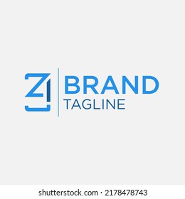 INITIAL NUMBER 34, 3 , 4 TEMPLATE LOGO