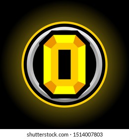 Initial O Gaming  Esport Logo Design Template Inspiration,