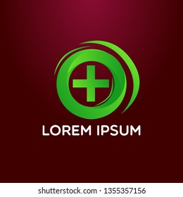 initial O letter logo for organic product, agricultuture or farm company