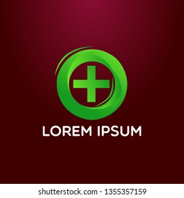 initial O letter logo for organic product, agricultuture or farm company