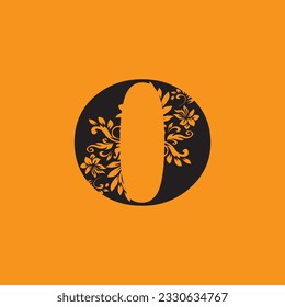Initial O letter luxury beauty flourishes ornament monogram logo Swoosh Letter Logo Design for business and company identity. Water Wave O Logo with modern trendy