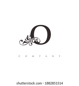 erstes O-Logo mit Verzierung