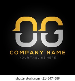 Initial OG letter Logo Design vector Template. Abstract Letter OG logo Design.