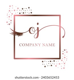 Ursprüngliche Kalligraphie Unternehmen Auge und Augenlider Handschrift