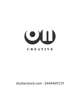 Marca de idea de moda de etiqueta creativa de la empresa