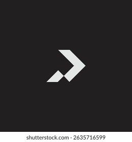 initial P element technology vector logo