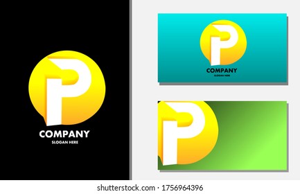 initial P letter logo design vector template. creative alphabet letters icon illustration.for creative industry,web,business and company.