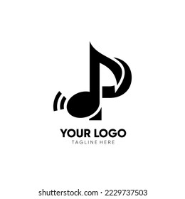 Initial-P-Logo-Design-Symbol Vektorgrafik-Illustration