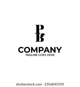 Diseño inicial de logotipo con letras P y R
