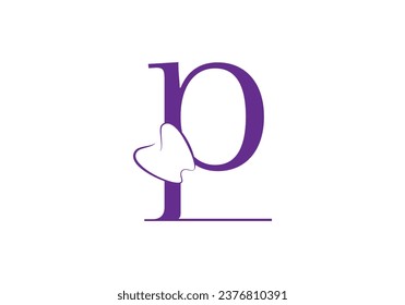 Logotipo inicial de P Teeth, logotipo moderno, único, sencillo y técnico de la marca de la letra tooth para la marca dentista, ortodoncia y dentífrica. Ofrece servicios elegantes, frescos, elegantes y profesionales.