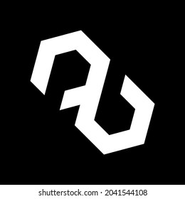 initial PB logo design for company business