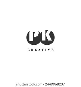 Erste PK-Unternehmen kreatives Label trendige Idee brand