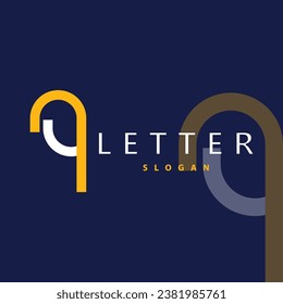 Logo de la carta inicial de PN, plantilla de logotipo NP minimalista de vectores modernos y de lujo