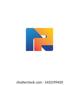Initial PN, NP, logo business template vector icon