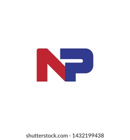 Initial PN, NP, logo business template vector icon