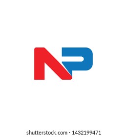 Initial PN, NP, logo business template vector icon