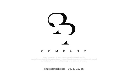 Initial PP Logo Design Vector 