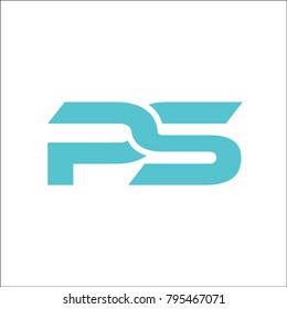 initial PS bstract logo