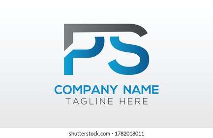 Initial PS Letter Logo With Creative Modern Business Typography Vector Template. Creative Letter PS Logo Vector.
