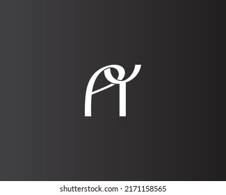  Initial PY Letter Logo Design Vector 