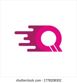 Initial Q Letter Logo Design Vector Template. Letter Q company logo design