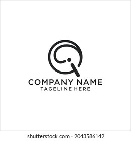 Initial Q Letter Logo Design Vector Template. Monogram and Creative Alphabet QI Letters icon .