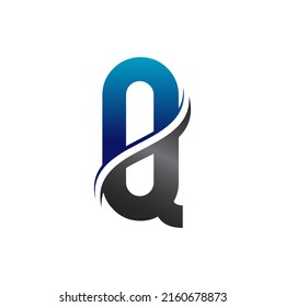 Initial Q Letter Logo Design And Creative Modern Business Typography Vector Template. Q Letter Logo Design Illustration.