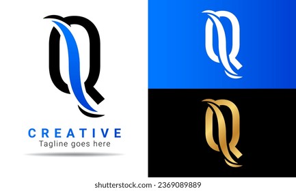 Initial Q Letter Logo Design. Creative Modern Q Letter logo vector template