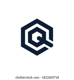Initial Q Letter Logo Vector Design