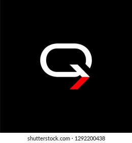 initial Q letter Q technology IT combination Q