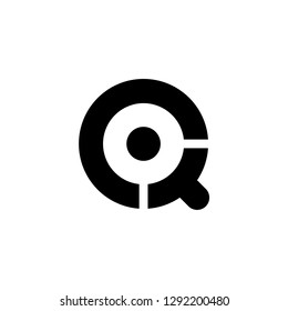 initial Q letter Q technology IT combination Q